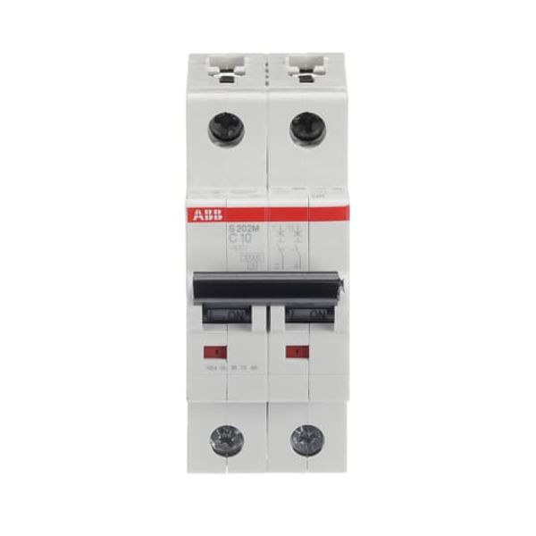 S202M-C10 Miniature Circuit Breaker - 2P - C - 10 A image 4