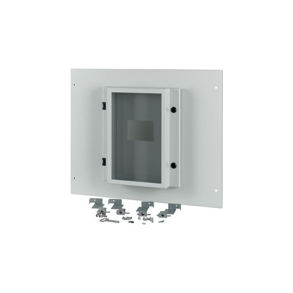 Front plate, NZM4, 4p, fixed with mechanical interlock, W=800mm, IP55 image 3