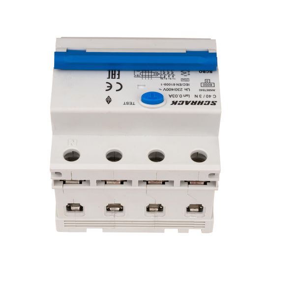 Combined MCB/RCD (RCBO) 3+N, AMPARO 6kA, C 40A, 30mA, Typ A image 4