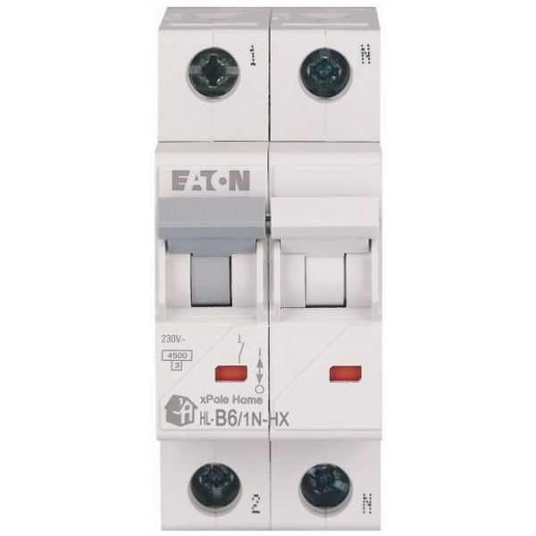 HN-B6/1N Eaton Moeller series xPole Home - HN/HN-HX MCB image 1