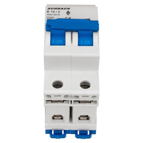 Miniature Circuit Breaker (MCB) AMPARO 10kA, B 16A, 2-pole image 2