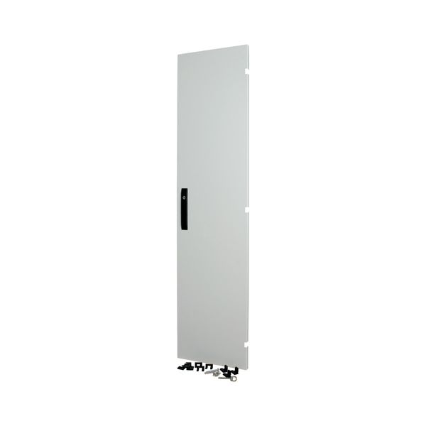 Connection area door, closed, HxW=1625x395mm, IP55, grey image 2