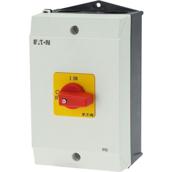 On-Off switch, 3 pole, 32 A, Emergency-Stop function, surface mounting image 8