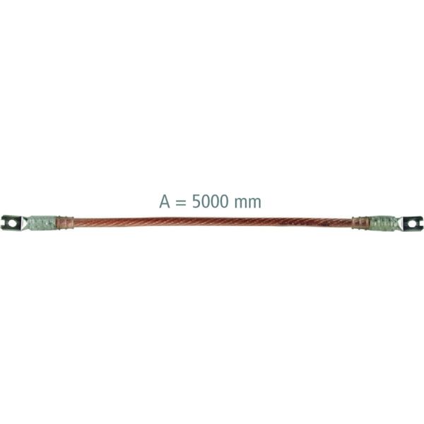Single-pole earthing and short-circuit. cable 150mm² with crimped cabl image 1