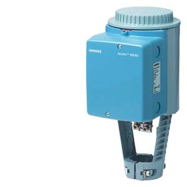 SKD62U - Electrohydraulic actuator, 1000 N, 20 mm, AC 24 V, DC 0...10 V/4...20 mA, spring return, UL image 1