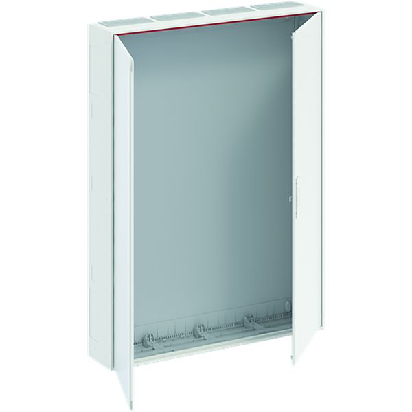 A49 ComfortLine A Wall-mounting cabinet, Surface mounted/recessed mounted/partially recessed mounted, 432 SU, Isolated (Class II), IP44, Field Width: 4, Rows: 9, 1400 mm x 1050 mm x 215 mm image 1
