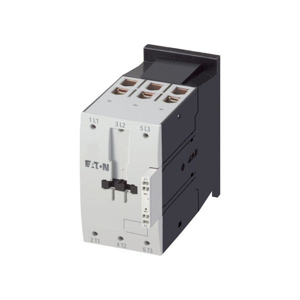 Contactor, 3 pole, 380 V 400 V 37 kW, RDC 24: 24 - 27 V DC, DC operation, Spring-loaded terminals image 4