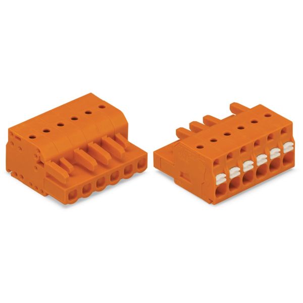 2231-316/102-000 1-conductor female connector; push-button; Push-in CAGE CLAMP® image 3