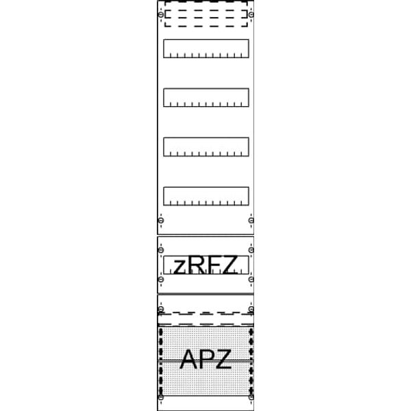 FV17A2R1 Distribution panel , 1050 mm x 250 mm (HxW) image 21
