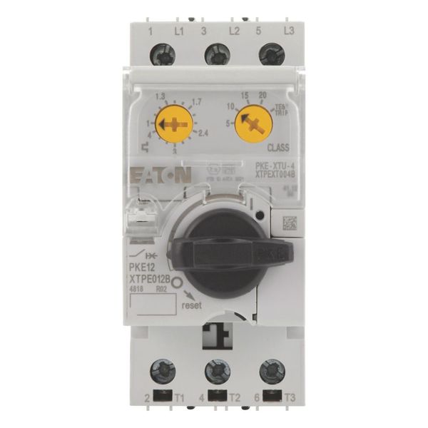 Motor-protective circuit-breaker, Complete device with standard knob, Electronic, 1 - 4 A, With overload release image 15