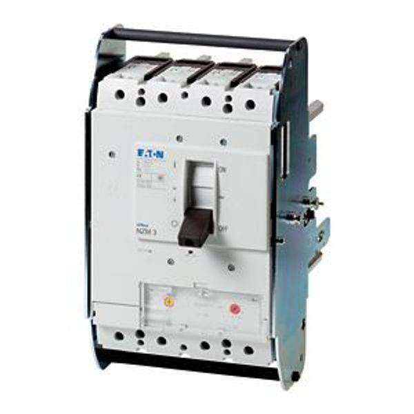 Circuit-breaker, 4p, 320A, 200A in 4th pole, withdrawable unit image 4