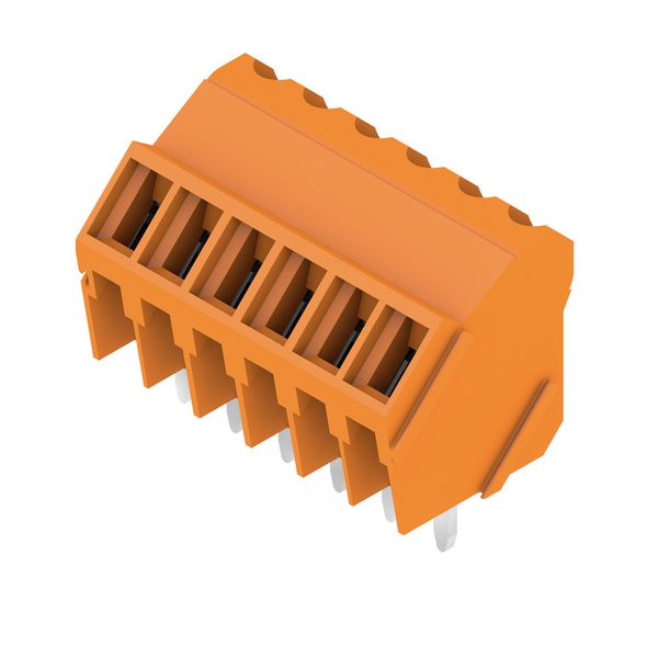 PCB terminal, 3.50 mm, Number of poles: 6, Conductor outlet direction: image 2