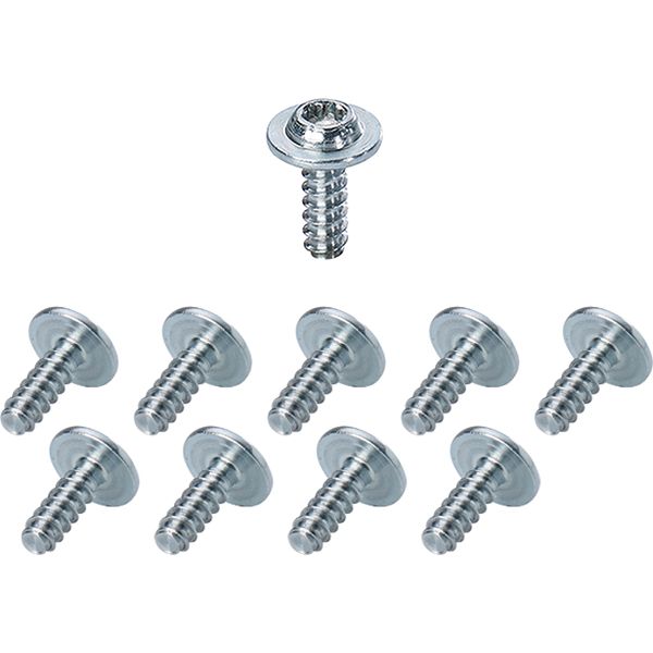 DK mounting screw, 10 mm, torx T15, for material 0.5 to 4 mm, 9 mm image 4