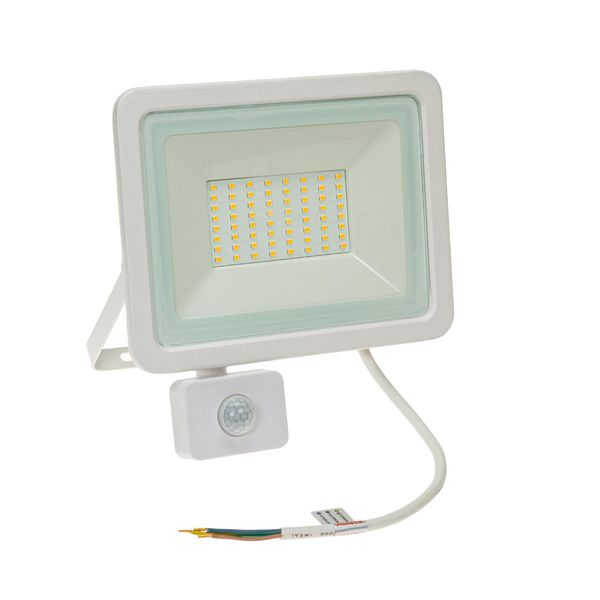 NOCTIS LUX 2 SMD 230V 50W IP44 NW white with sensor image 1