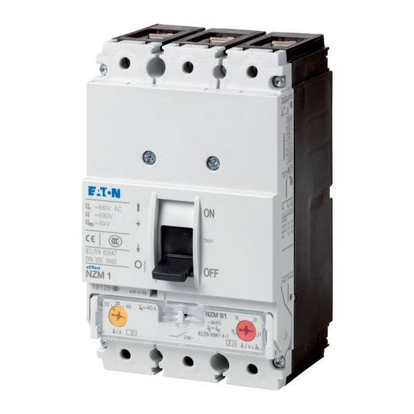 Circuit-breaker, 3p, 80A, motor protection image 3