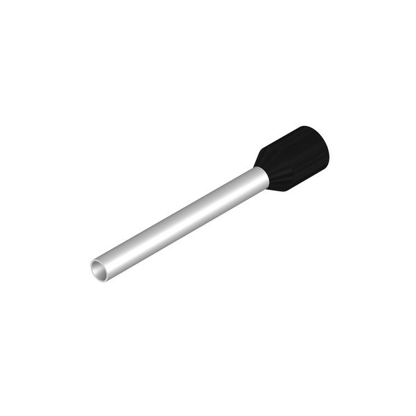 Wire end ferrule, Standard, 1.5 mm², Stripping length: 20 mm, black image 1