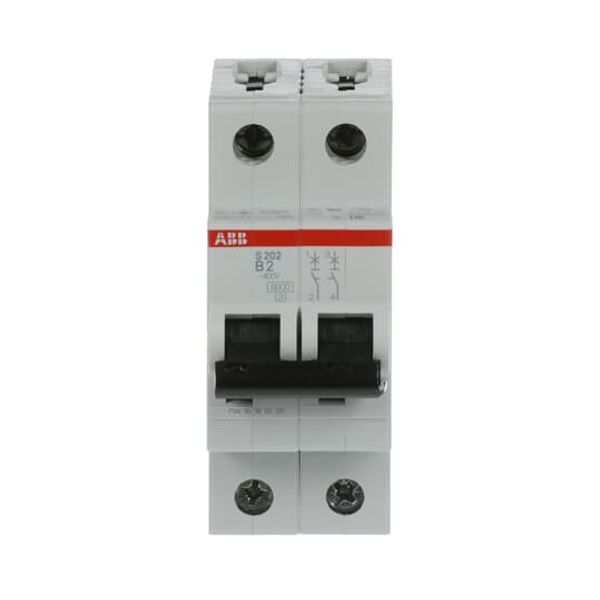 S202-D3 Miniature Circuit Breaker - 2P - D - 3 A image 5