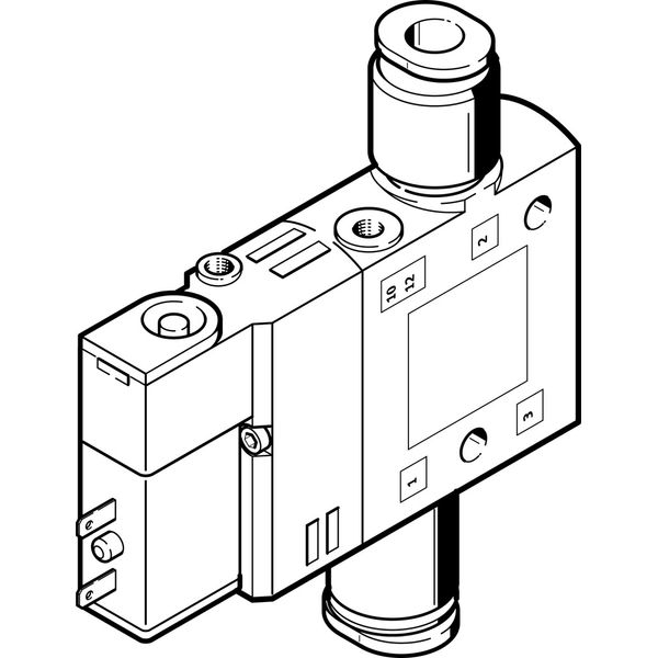 CPE14-M1BH-3GL-QS-8 Air solenoid valve image 1