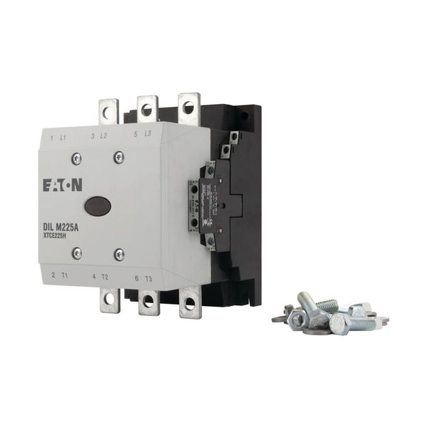 Contactor, 380 V 400 V 110 kW, 2 N/O, 2 NC, RAC 440: 380 - 440 V 50/60 Hz, AC operation, Screw connection image 9