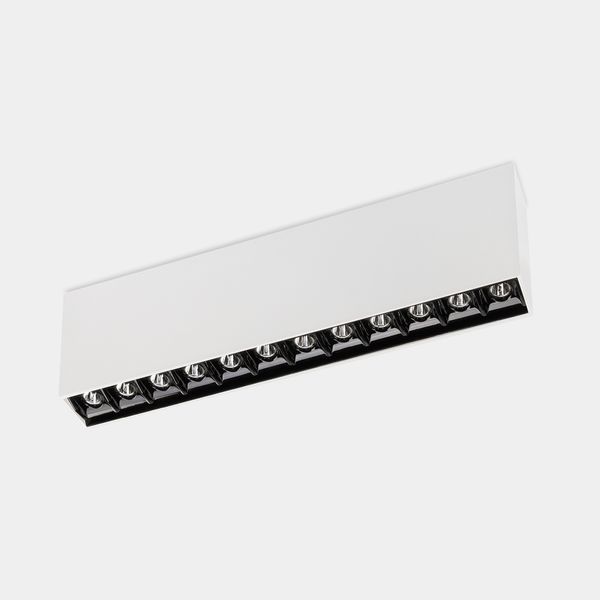 Ceiling fixture Bento Surface 12 LEDS 24.4W LED warm-white 2700K CRI 90 PHASE CUT White IP23 1622lm image 1