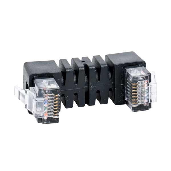 Motor Management, TeSys T, motor controller, conector cable for LTMR modules, two RJ45 connectors, 0.04 meter image 5