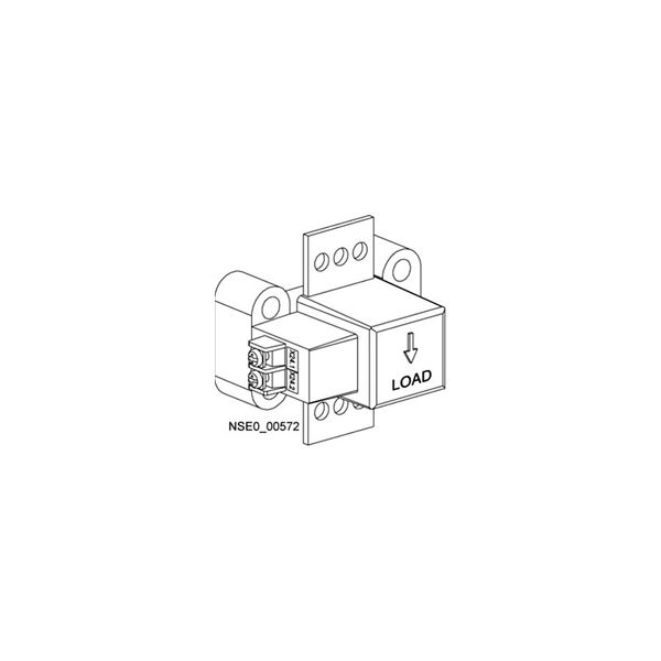 accessory for VL250, current transformer for overload protection  3VL9320-8TC00 image 1