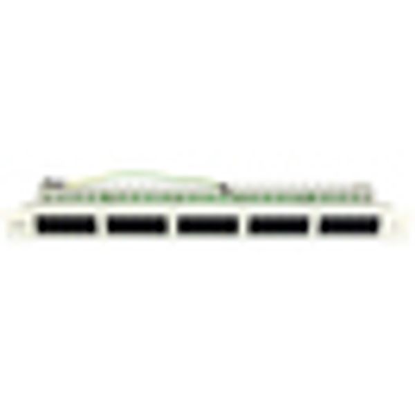 Patchpanel 50xRJ45 unshielded, ISDN, 19", 1U, RAL7035 image 7