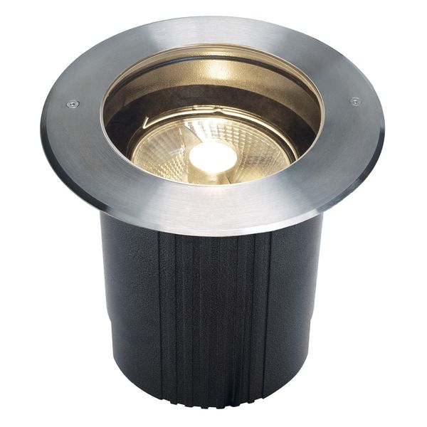 DASAR 215 rec lamp, max. 75W, IP67, round, stainless steel image 1