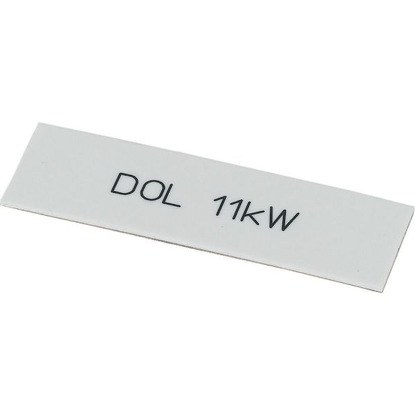 Labeling strip, DOL 0.55KW image 4