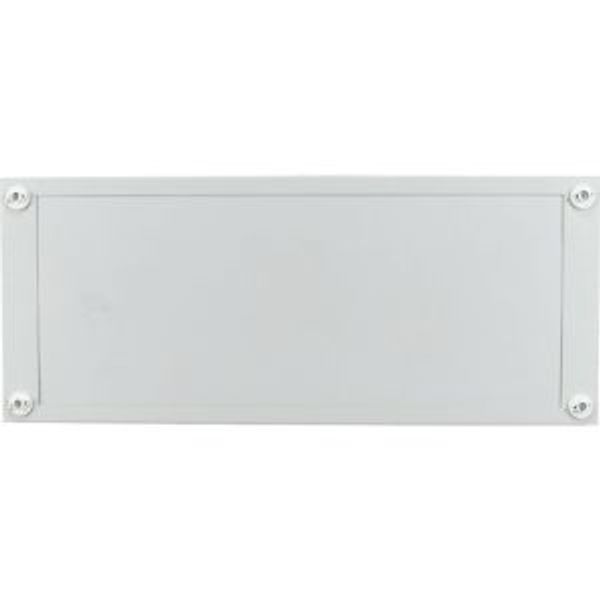 Front plate with plastic insert, for HxW=150x1000mm image 2