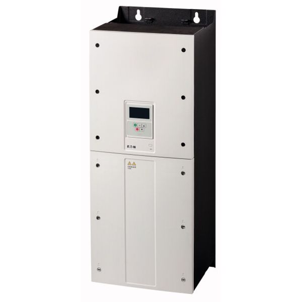 Variable frequency drive, 500 V AC, 3-phase, 78 A, 55 kW, IP55/NEMA 12, OLED display, DC link choke image 1