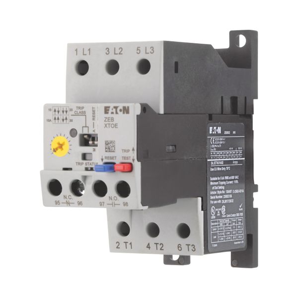 Overload relay, Separate mounting, Earth-fault protection: none, Ir= 9 - 45 A, 1 N/O, 1 N/C image 8