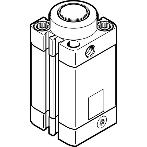 DFSP-32-25-DS-PA Stopper cylinder image 1