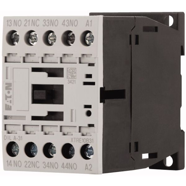 Contactor relay, 48 V DC, 3 N/O, 1 NC, Screw terminals, DC operation image 3