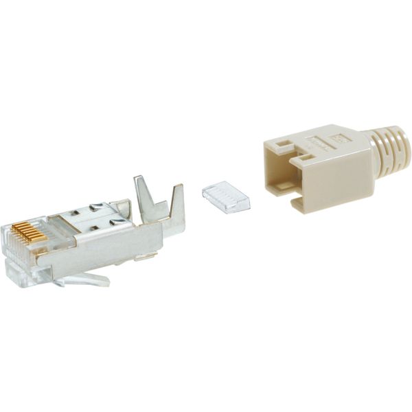 RJ 45 plug screened fawn Hirose (VE=50) image 2