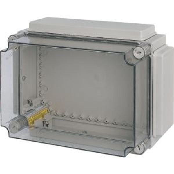 Insulated enclosure, top+bottom open, HxWxD=296x421x225mm, NA type image 2