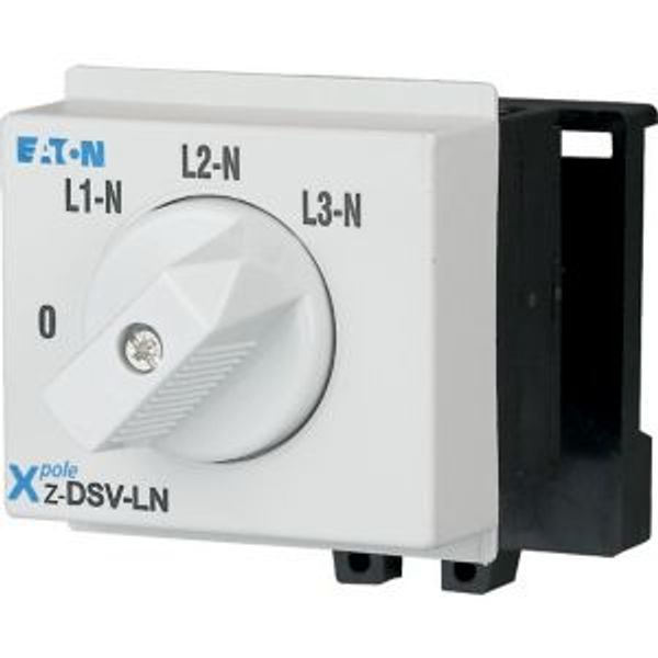 Rotary switches, L-N voltmeter, L1 - N... image 2