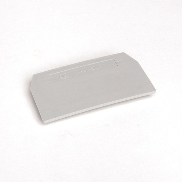 Terminal Block, End Barrier, Gray, for 1492-L6, LG6 image 1