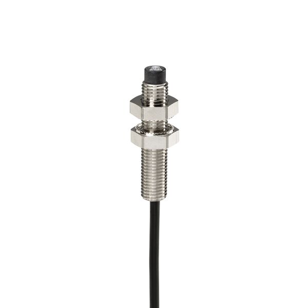inductive sensor XS1 M8, L42mm, brass, Sn1.5mm, 12..24VDC, cable 2m image 1