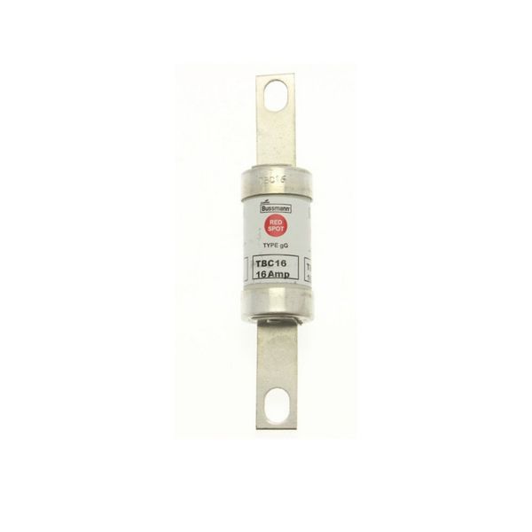 Fuse-link, low voltage, 16 A, AC 660 V, DC 460 V, BS88, 27 x 129 mm, gL/gG, BS image 6