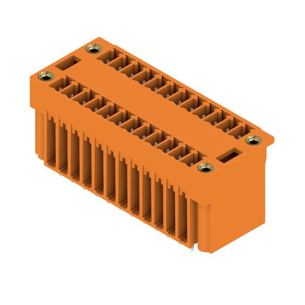 PCB plug-in connector (board connection), 3.81 mm, Number of poles: 24 image 4