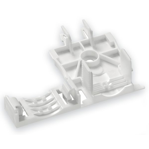 Strain relief plate for 294 Series for multicore cables white image 2