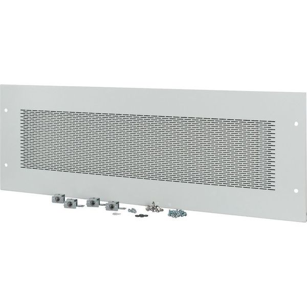 Section wide cover, HxW=350x1000mm, IP31, grey image 3