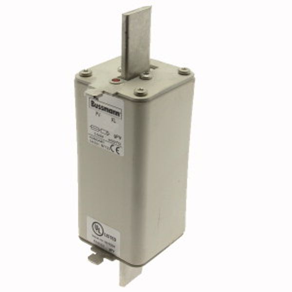 Fuse-link, high speed, 160 A, DC 1000 V, 2XL, 59 x 76 x 190 mm, gPV, UL, IEC, bolted connection image 1