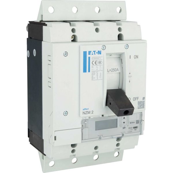 NZM2 PXR25 circuit breaker - integrated energy measurement class 1, 250A, 4p, variable, Screw terminal, plug-in technology image 15
