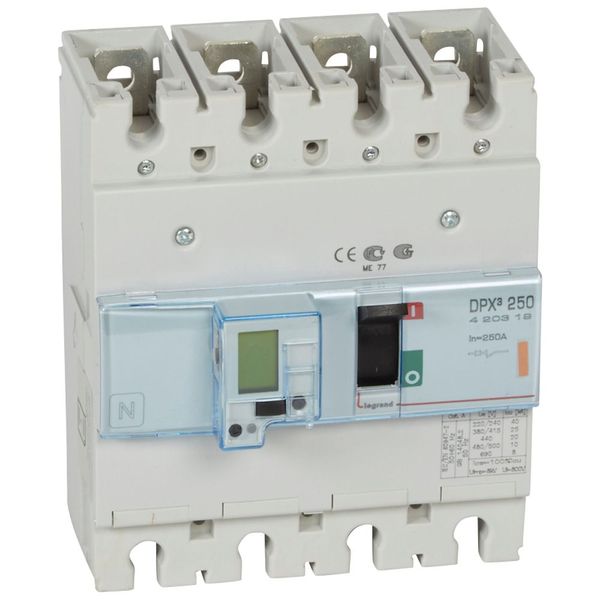 MCCB electronic release - DPX³ 250 - Icu 25 kA - 400 V~ - 4P - 250 A image 2