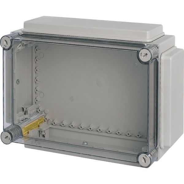 Insulated enclosure, top+bottom open, HxWxD=296x421x175mm, NA type image 4