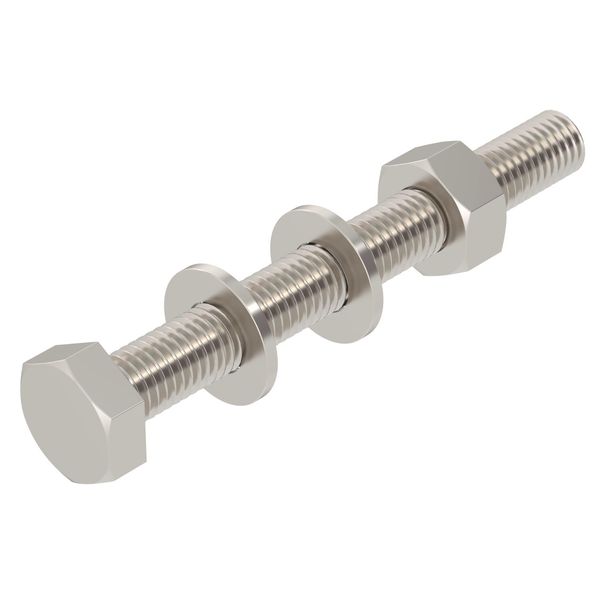 SKS 10x90 A4 Hexagonal screw with nut and washers M10x90 image 1