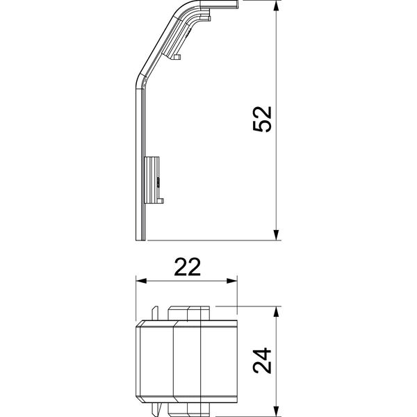 SL KUP2050 rws Coupling SL 20x50 9010 image 2