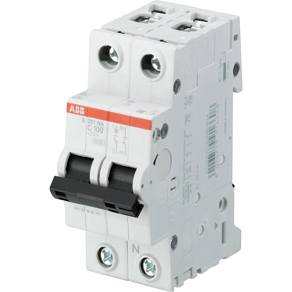 S201-B80NA Miniature Circuit Breaker - 1+NP - B - 80 A image 1